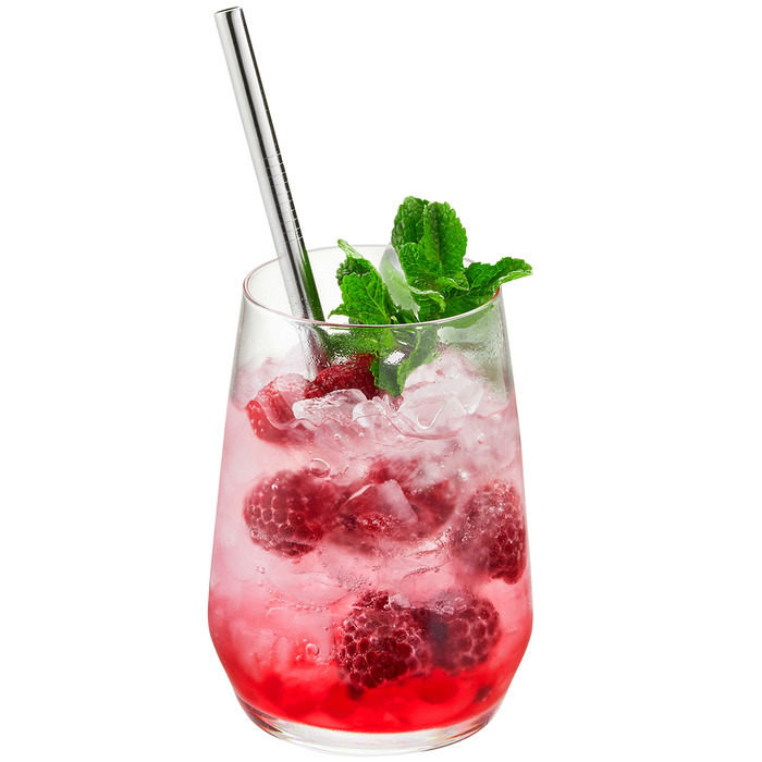 Набір трубочок для коктейлю 18 см, сталеві, 4 предмети Future Gefu