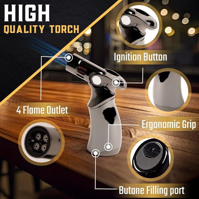 Набор для копчения коктейлей 10 предметов G & J's Finest