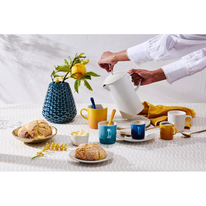 Набір із 4 чашок для капучино 200 мл, різнокольоровий Riviera Le Creuset