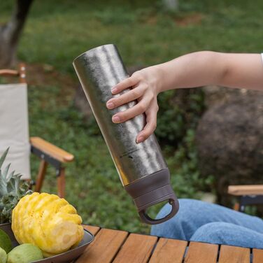 Титанова пляшка для води 800 мл. iBasingo