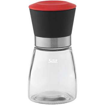 Млин для спецій без наповнення, чорно-червона 13,5 см Silit