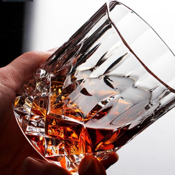 Подарочный набор для виски, 8 камней для виски с 2 бокалами для виски ZBPASL