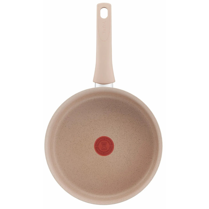 Сотейник Tefal Delight, з кришкою, 24см, алюміній, бпкеліт, бежевий