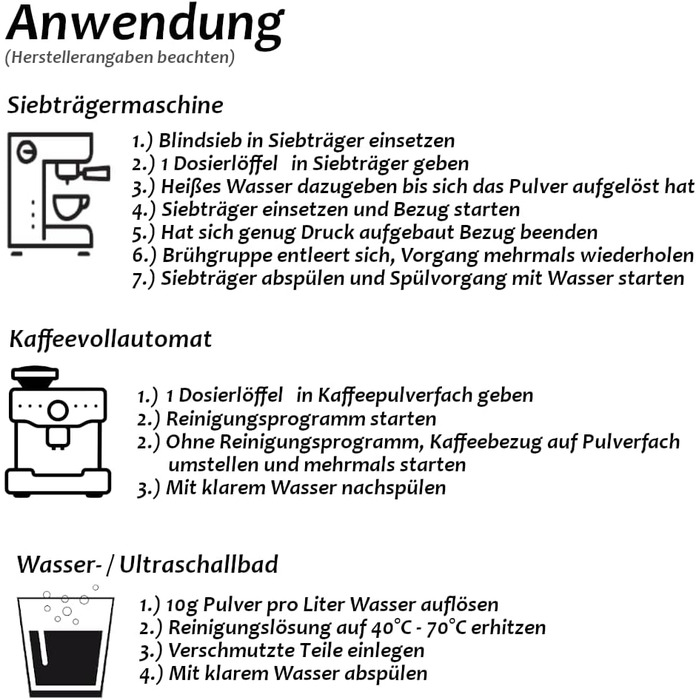 Порошок для чищення кавомашин 500 г ceragol ultra