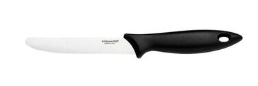 Fiskars Кухонний ніж для томатів Essential, 11,5 см, нержавіюча сталь, пластик