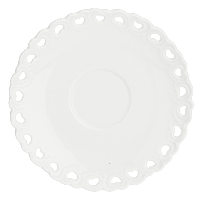 Чашка для кави з блюдцем La Porcellana Bianca VALENTINO, порцеляна, 80 мл