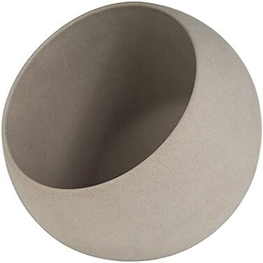 Сервировочный набор APS Moon - набор из 2 предметов 1 меламиновая миска (Ø 19 см) 1 откидная крышка с силиконовым уплотнителем, (бетонно-серый, Ø 19 см)