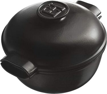 Жаровня круглая 2 л, грифельная Delight Emile Henry