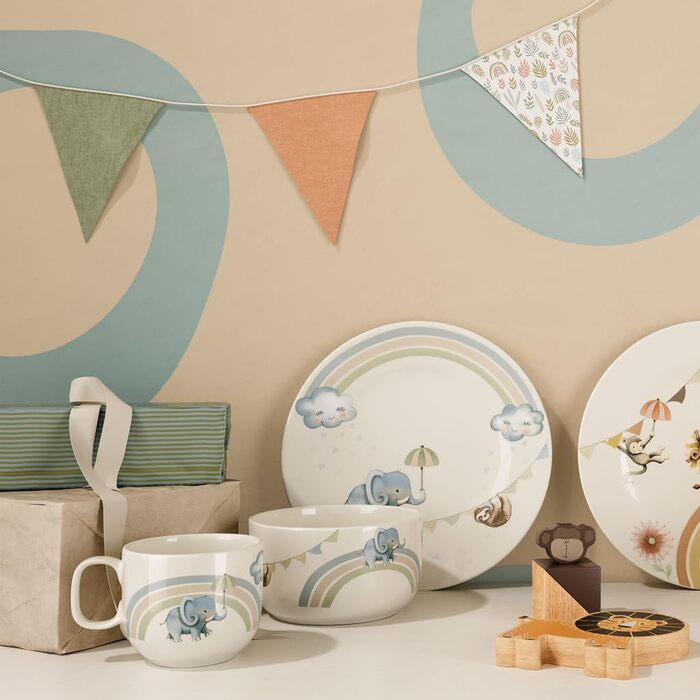 Дитяча тарілка в стилі слон 21,5 см Boho Kids Villeroy & Boch