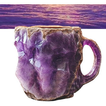 Кавова чашка з мінерального кристалу ZANWANXIN