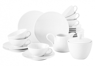 Чайний сервіз 20 предметів білий Fashion Seltmann