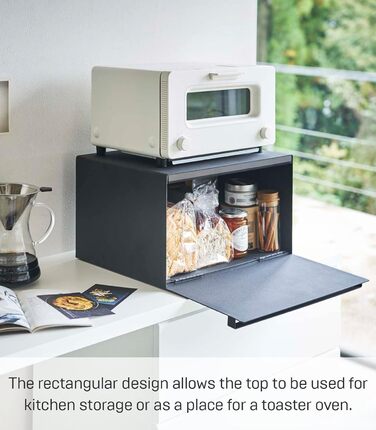 Хлібниця 40 х 32 х 24 см чорний YAMAZAKI