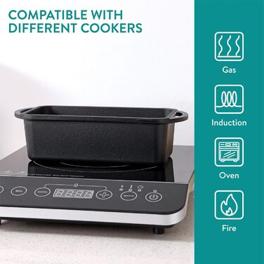 Чавунна форма для випікання хліба 26 см Navaris