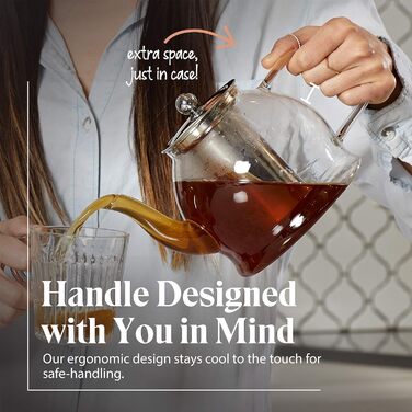 Чайник  со вставкой для ситечка - 1 литр Willow & Everett