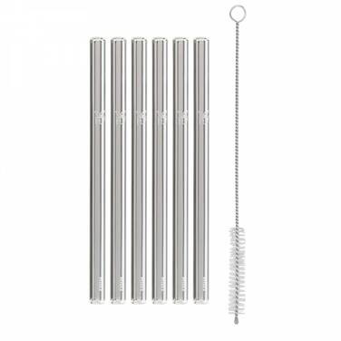 Набір з 6 соломинок для пиття зі щіткою 15 см Baric WMF