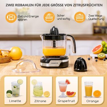 Електрична соковижималка для цитрусових 1,2 л. 40 Вт Aigostar