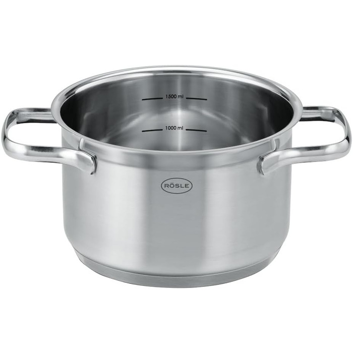 Набір каструль з кришками, 4 предмети Pureelements Rosle