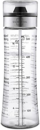 Шейкер для салатної заправки 500 мл Silberthal