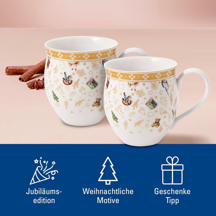 Набір кухлів з ручками 0,4 л, 2 предмети Toys Delight Villeroy & Boch