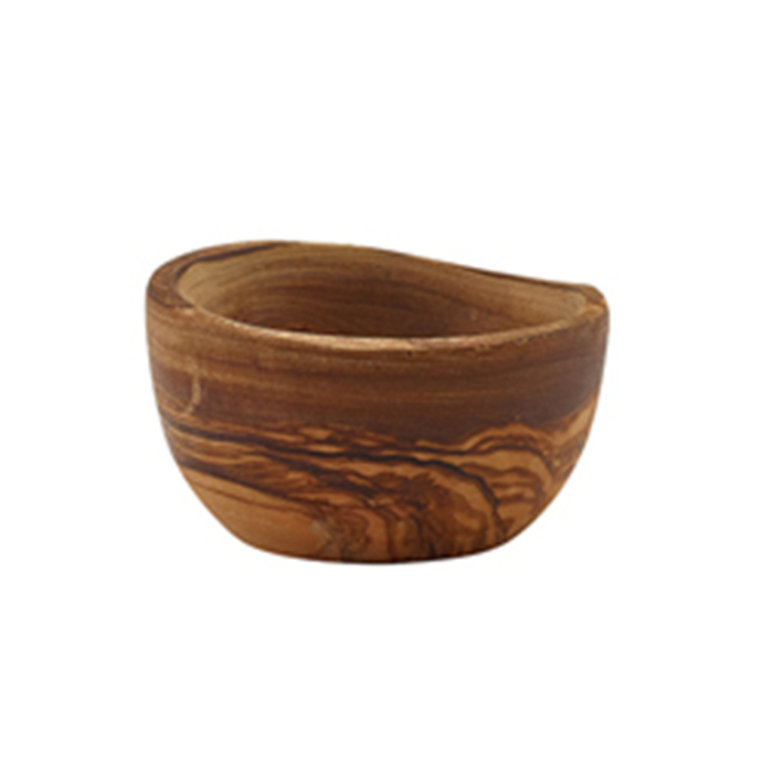 Соусник дерев'яний 50 мл, з незбираного оливкового дерева, GenWare