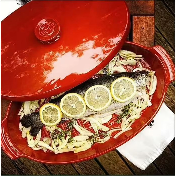 Форма для запікання риби 'Папільот' 42х25 см Emile Henry