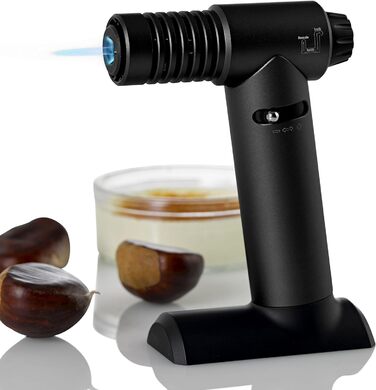 Пальник для фламбування 14 см, чорний Brulee AdHoc