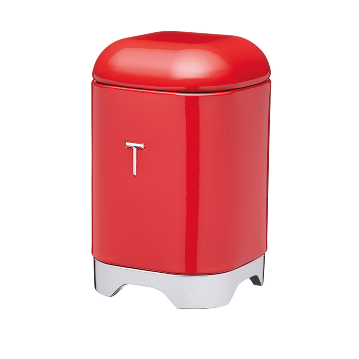 Ємність Kitchen Craft для чаю, 1 л, 11х16 см, червона