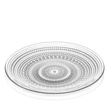 ARDESTO Тарілка Verbena, 24.5см, скло, прозорий