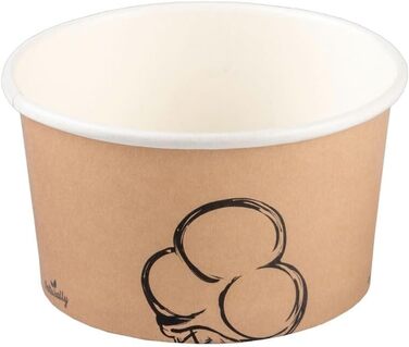 Набір паперові стаканчики для морозива 50 шт. 150 мл VEPATIM