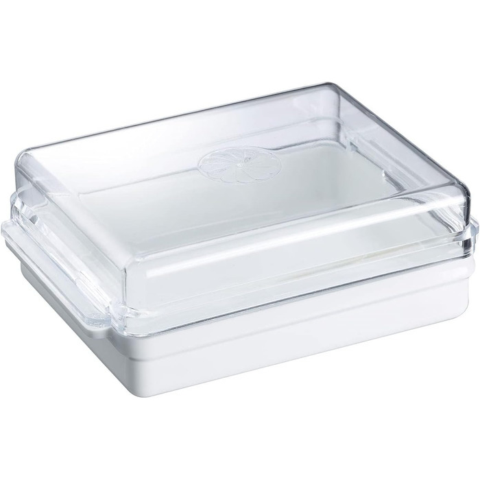 Маслянка Westmark - Ідеально підходить для сервірування та зберігання - Можна мити в посудомийній машині - Спеціальне полегшення для безпечного захоплення (традиційне, одинарне)