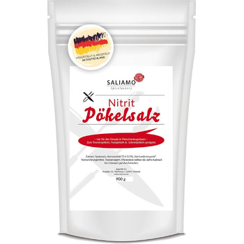 Сіль нітритна 900 г для виробництва ковбас Saliamo