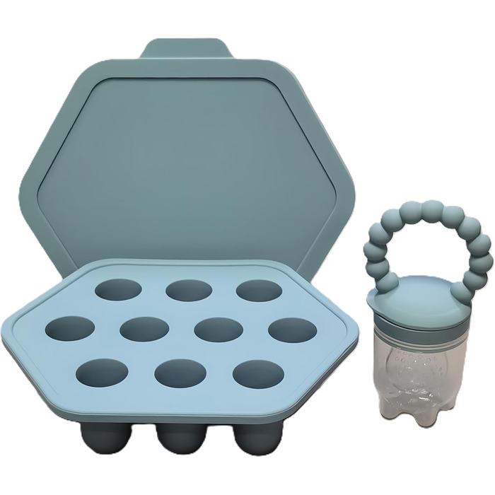 Силіконовий ніблер для дітей синій Cutties and Giggles