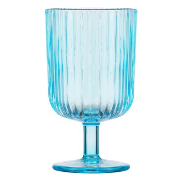 ARDESTO Набір келихів низьких 300мл, 2шт, скло, блакитний