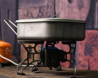 Титановая контейнер с крышкой 1 л Boundless Voyage