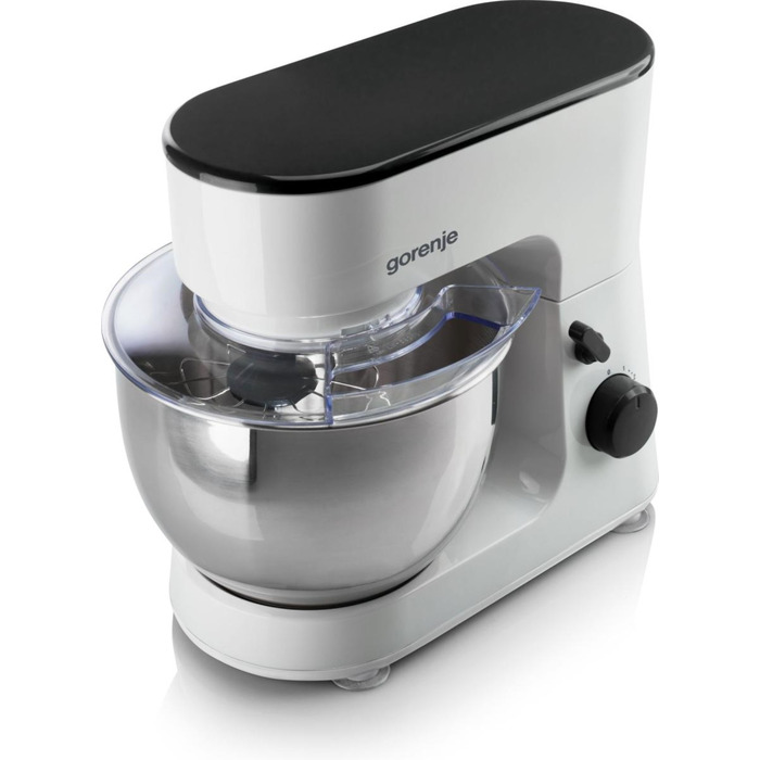 Gorenje Кухонная машина 600Вт, чаша-металл, корпус-пластик, насадок-3, белый