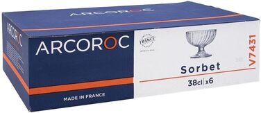 Набір креманок для мороженого 6 шт. 380 мл Arcoroc