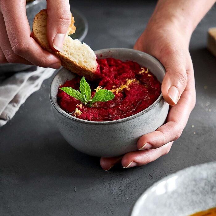 Набор посуды Misty Cliff 24 предм., Столовый сервиз из керамогранита на 4 персоны (набор из 4 шт.)