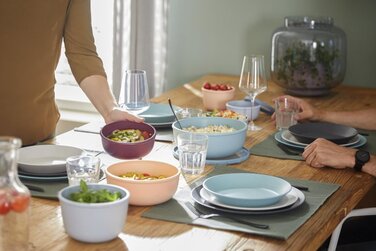 Набір контейнерів високих 4 предмета Nordic Blue Cirqula Mepal