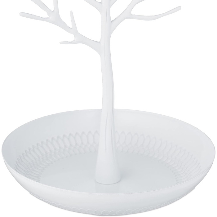 Тримач для прикрас 15 х 16 х 30 см, білий Relaxdays