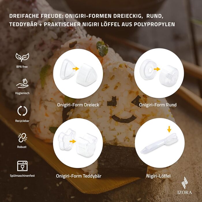 Набір для приготування суші Izora