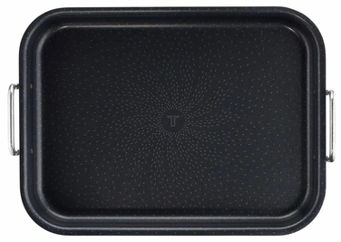 Tefal Деко Success,з ручками, прямокутна, 27х37см, алюміній, чорний