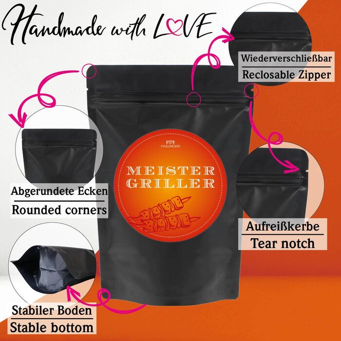 Подарунковий набір спецій ручної роботи, 12 спецій з усього світу (набір) - Літній подарунок та ідеальний подарунок для барбекю День народження, вітання, новосілля, річниця, дружба, Gen Selection, 12 спецій (73651) (Master Griller XXL, делікатеси (92651))