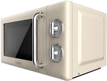 Мікрохвильова піч 700 Вт, бежева ProClean 3010 Retro Cecotec