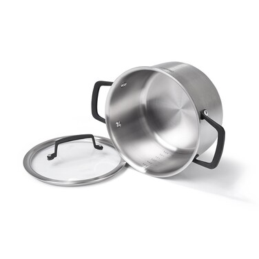 Каструля зі скляною кришкою 18 см 2 л LOREN Fissman