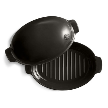 Жаровня для запекания птицы 41,5х22х22 см темно-коричневый Emile Henry