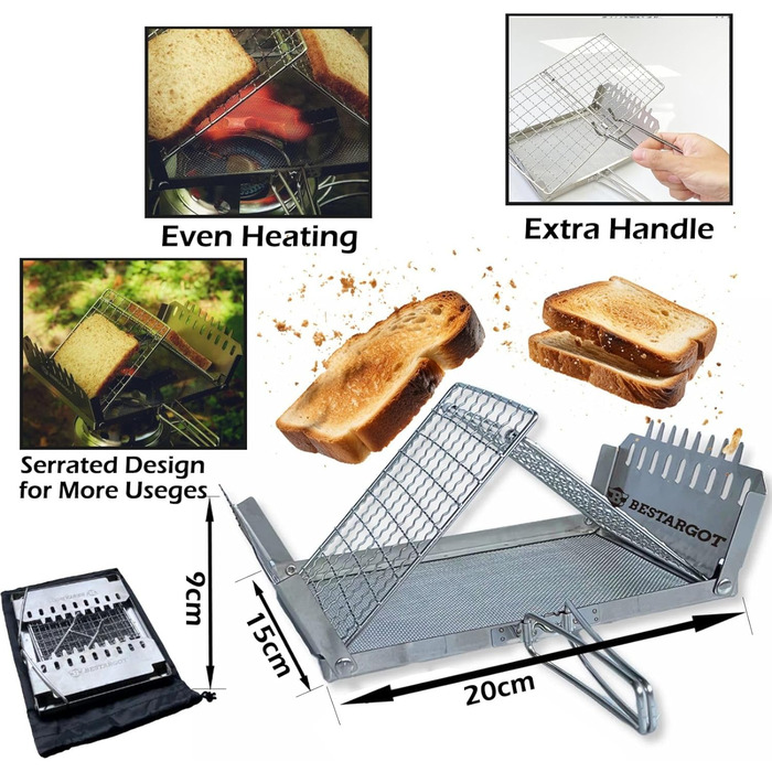 Кемпінговий тостер Bestargot