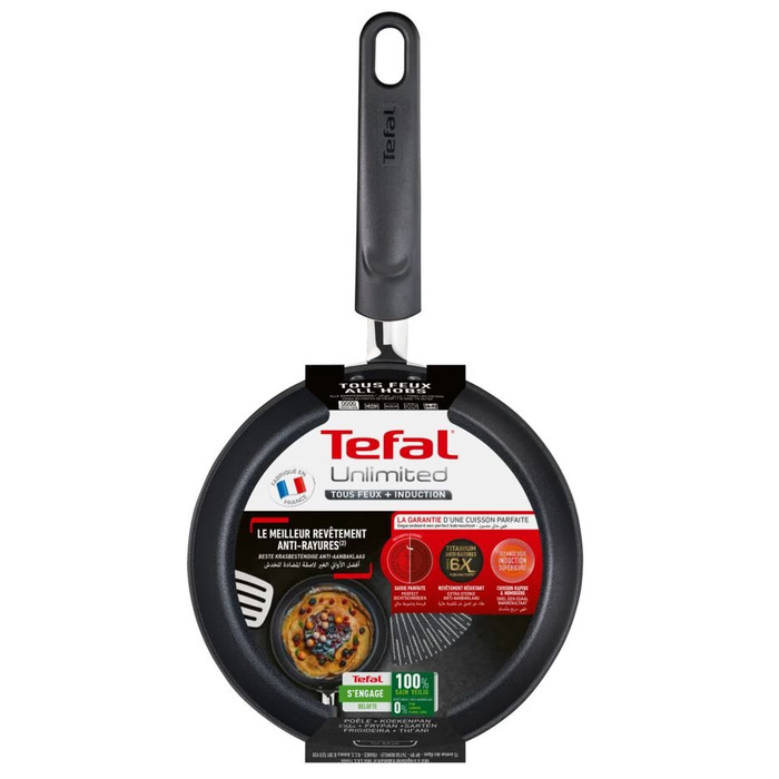 Tefal Сковорода для блинов Неограниченно, 19см, алюминий, бакелит.