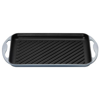 Сковорода гриль прямокутна 32 см, блакитний Le Creuset