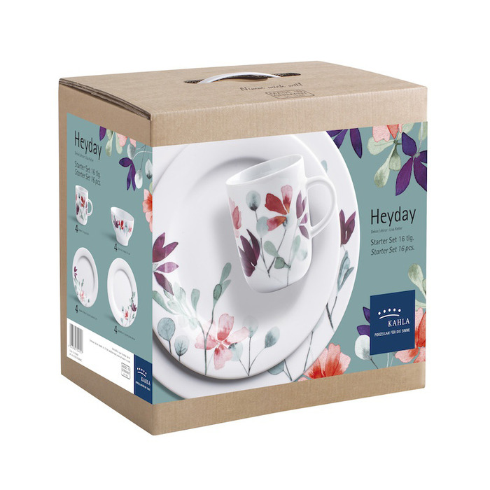 Набір столового посуду, 16 предметів, Heyday Kahla