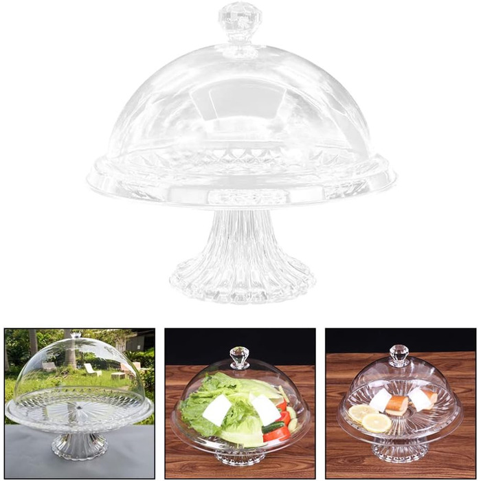 Підставка для торта з кришкою 26,5 см Cabilock